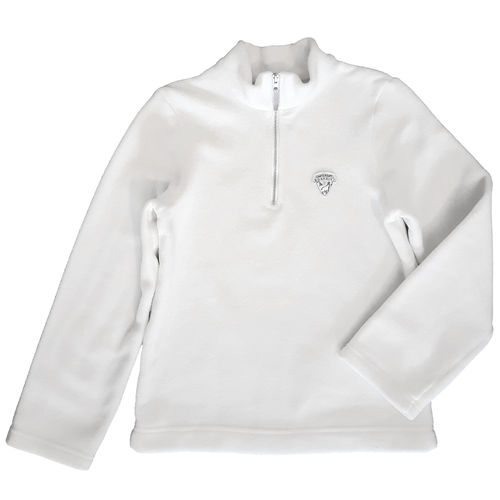 BONPOINT Fleece Sweater Weiß