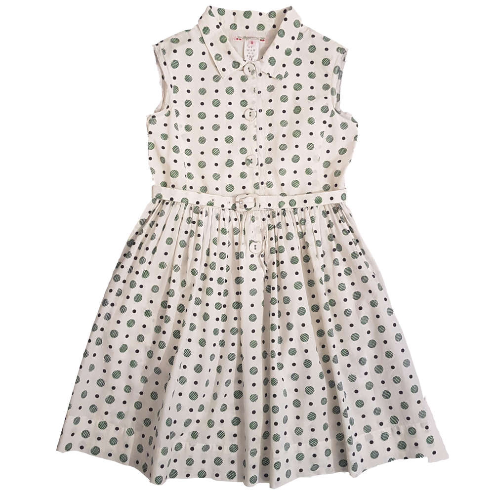 BONPOINT Kleid Polka 122/128
