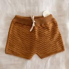 LIILU organics Hose knit shorts terracotta