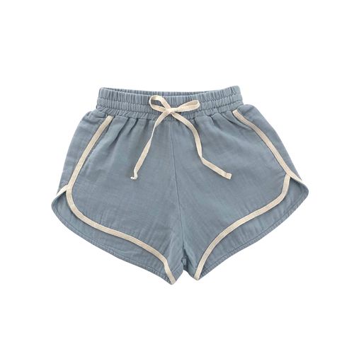 LIILU organics Shorts sportswear dusty blue