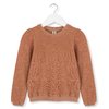 KIDS ON THE MOON Frottee Pullover Coral
