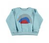Piupiuchick Sweater Rainbow mist blue