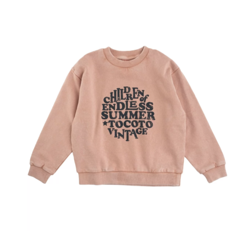 TOCOTO VINTAGE Sweater Sweatshirt endless summer