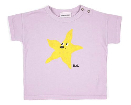 BOBO CHOSES T Shirt Starfish purple