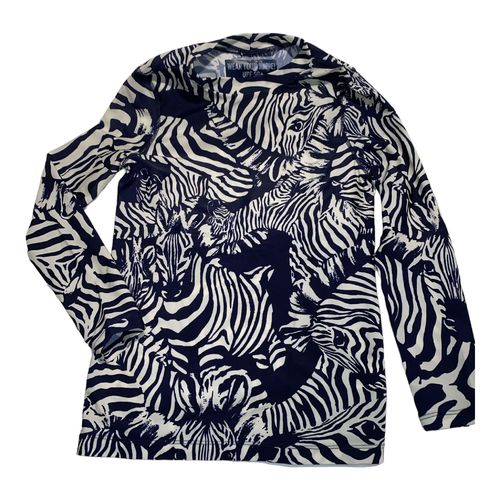 CREWCUTS UV Shirt longsleeve Zebra size 6/7
