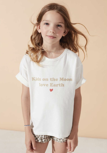 KIDS ON THE MOON T Shirt moonbeam