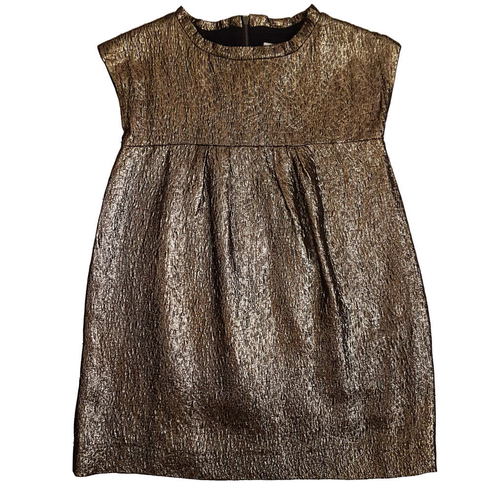 BONPOINT Kleid Gold