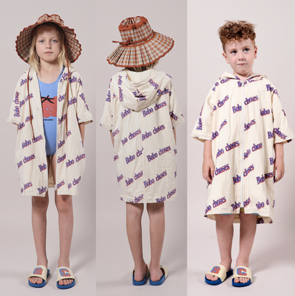 BOBO CHOSES retro all over bathrobe Bademantel