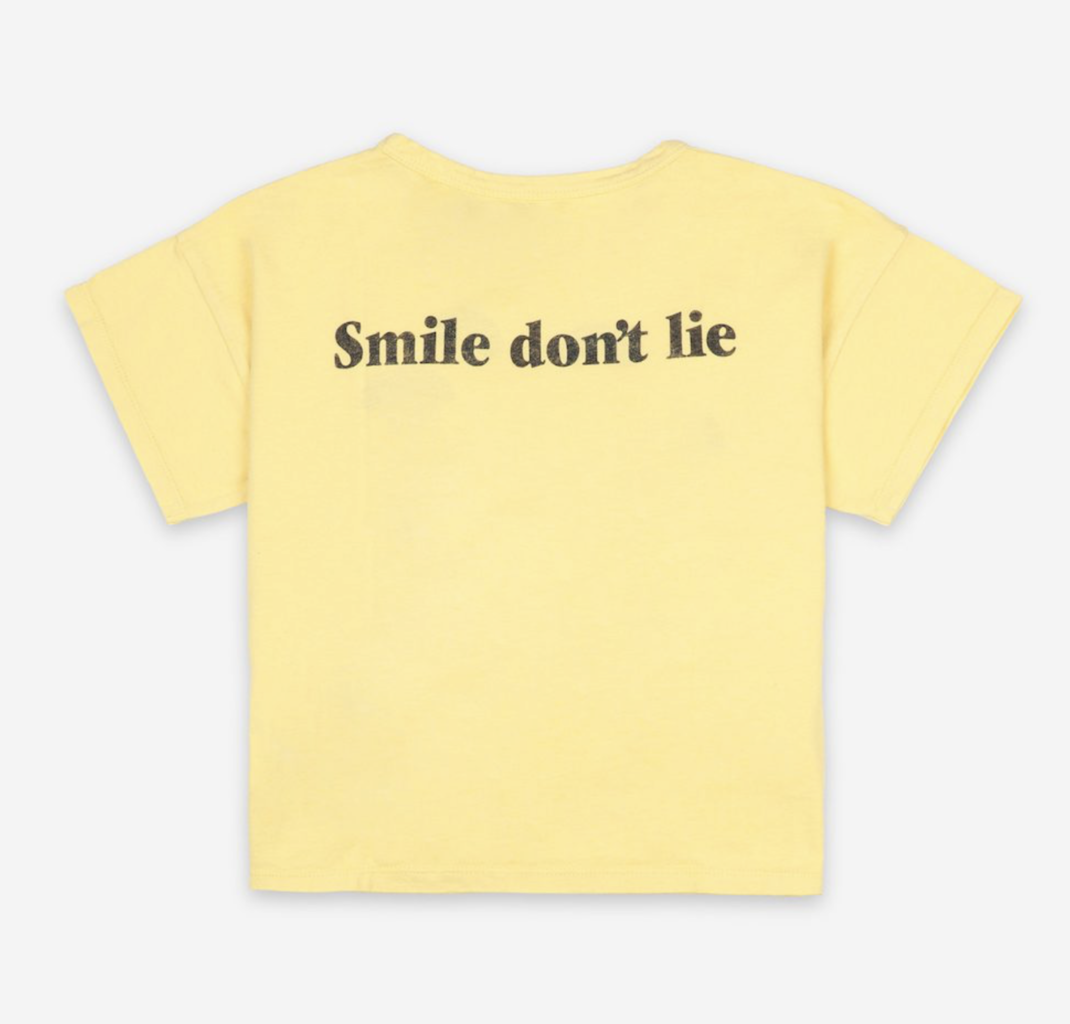 BOBO CHOSES big smile yellow T Shirt