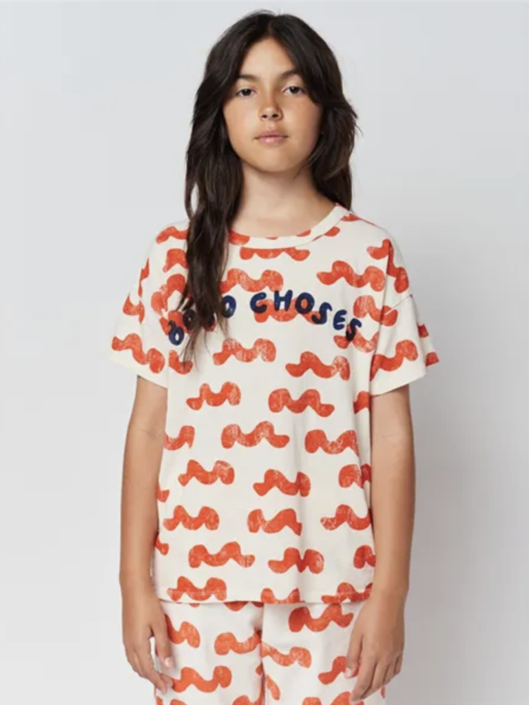 BOBO CHOSES Waves all over T-shirt size 12-13 - Größe 152