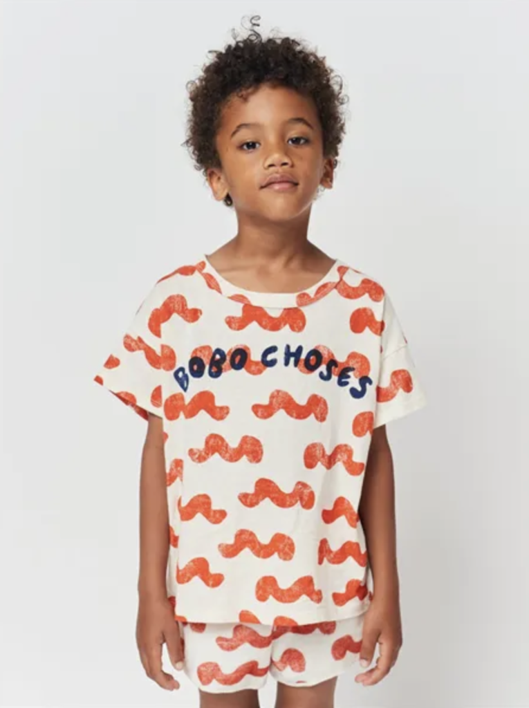 BOBO CHOSES Waves all over T-shirt size 12-13 - Größe 152