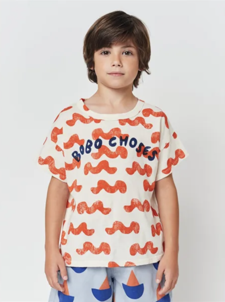 BOBO CHOSES Waves all over T-shirt size 12-13 - Größe 152