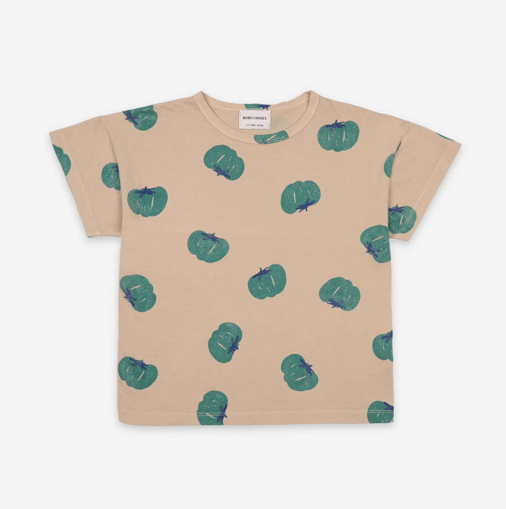 BOBO CHOSES Tomatoes allover T Shirt - Größe 146