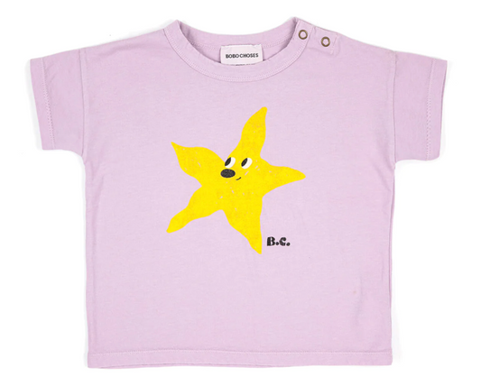 BOBO CHOSES T Shirt Starfish purple - Größe 86