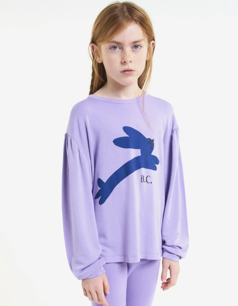 BOBO CHOSES Longsleeve Jumping Hare Shirt