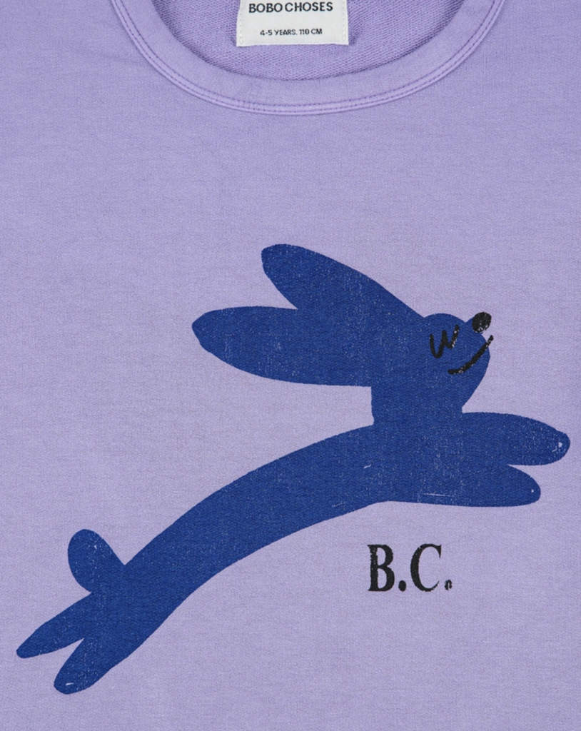 BOBO CHOSES Longsleeve Jumping Hare Shirt