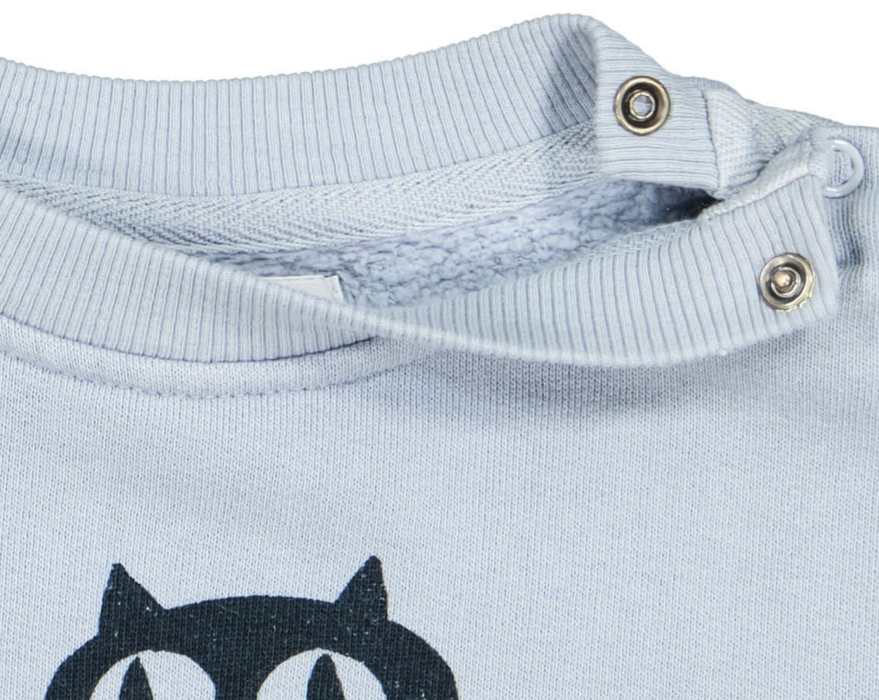 BOBO CHOSES Sweatshirt Cat o´Clock - Größe 80