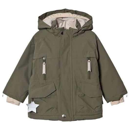 MINI A TURE Wille Jacke Winterjacke clover green