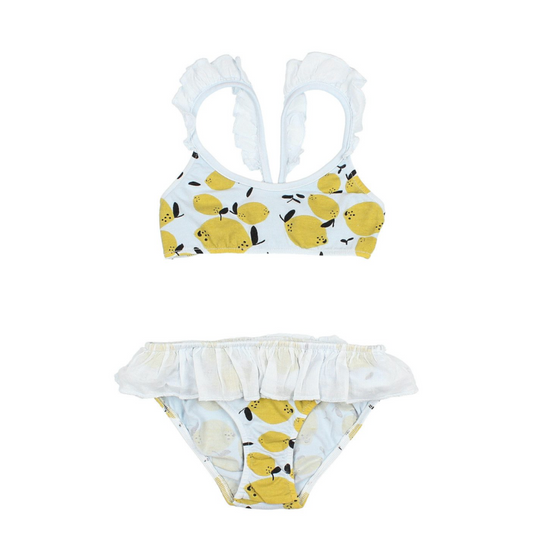 BÚHO BARCELONA Bikini Lemon pale blue