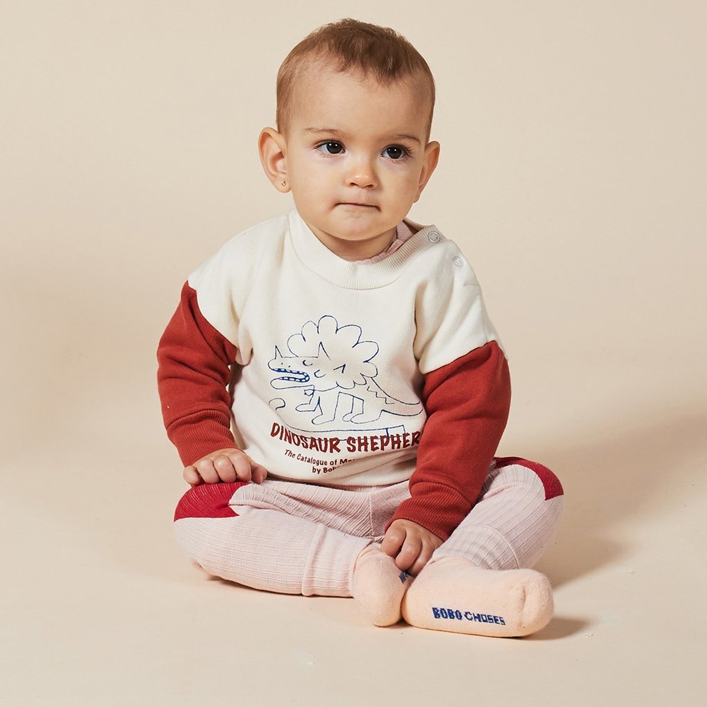 BOBO CHOSES Dino Sweater - Größe 86