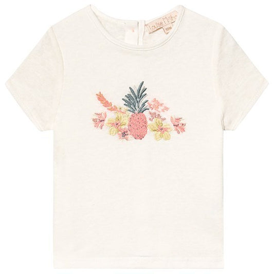 LOUISE MISHA Leinen Sommer T-Shirt Adewale